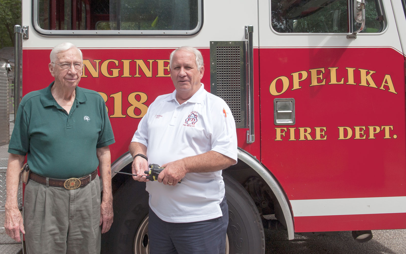 Former fire chief’s career spans 42 years