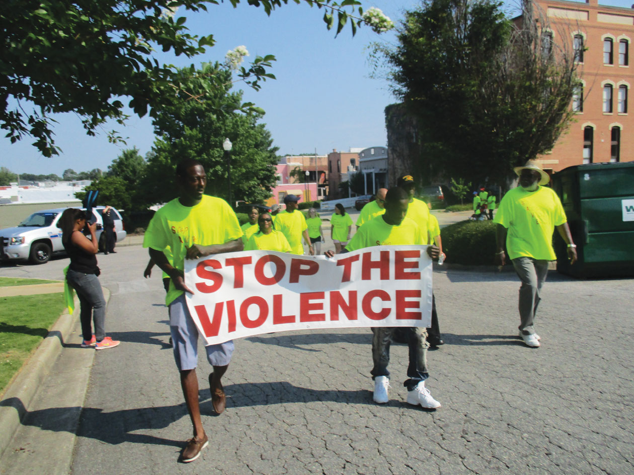 Opelika marches to end violence