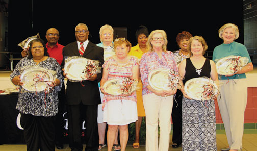 OCS Board of Education honors retirees