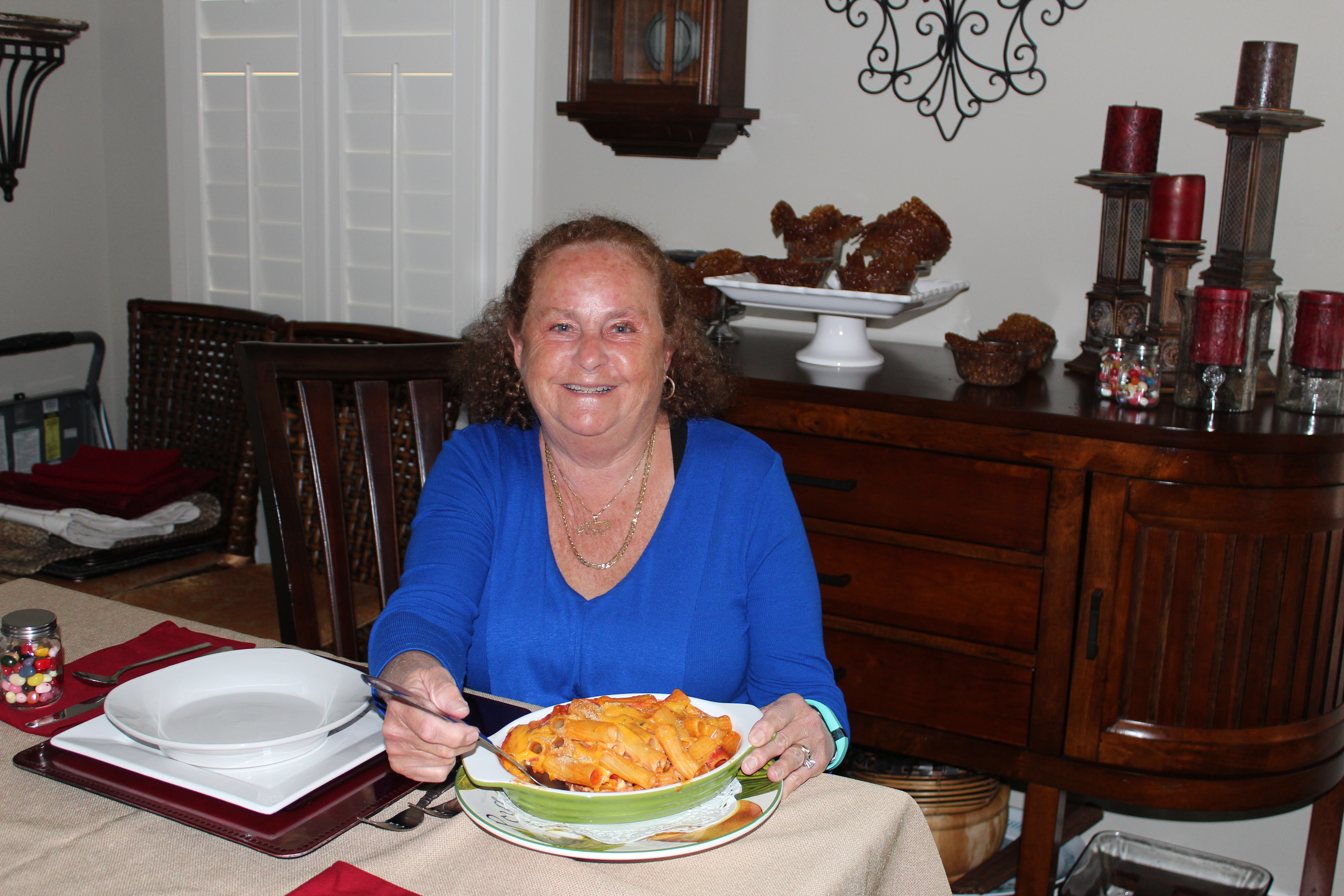 Sandy Marino treats guests to special Italian dishes