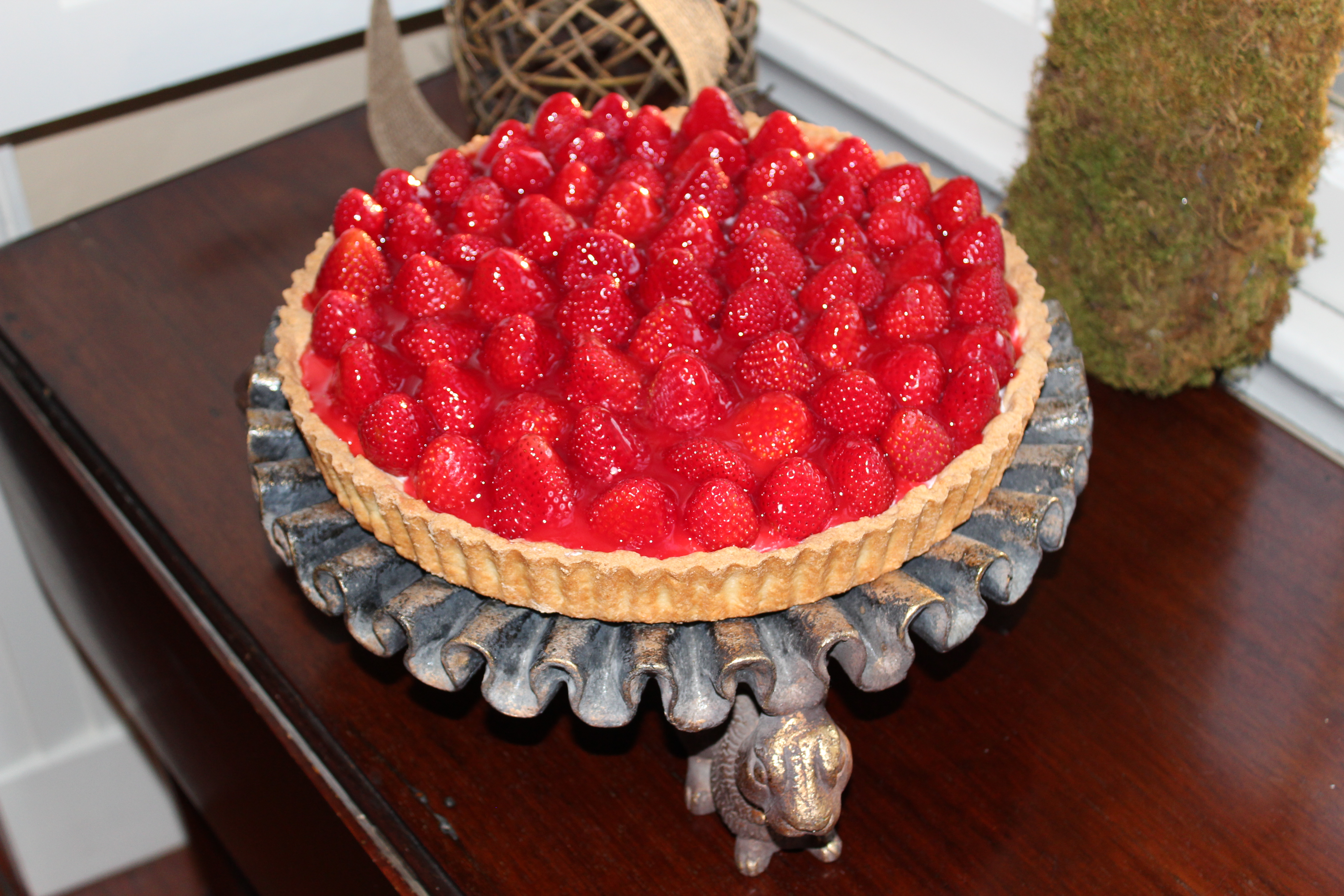 Serve a special strawberry dessert or salad at spring occasions