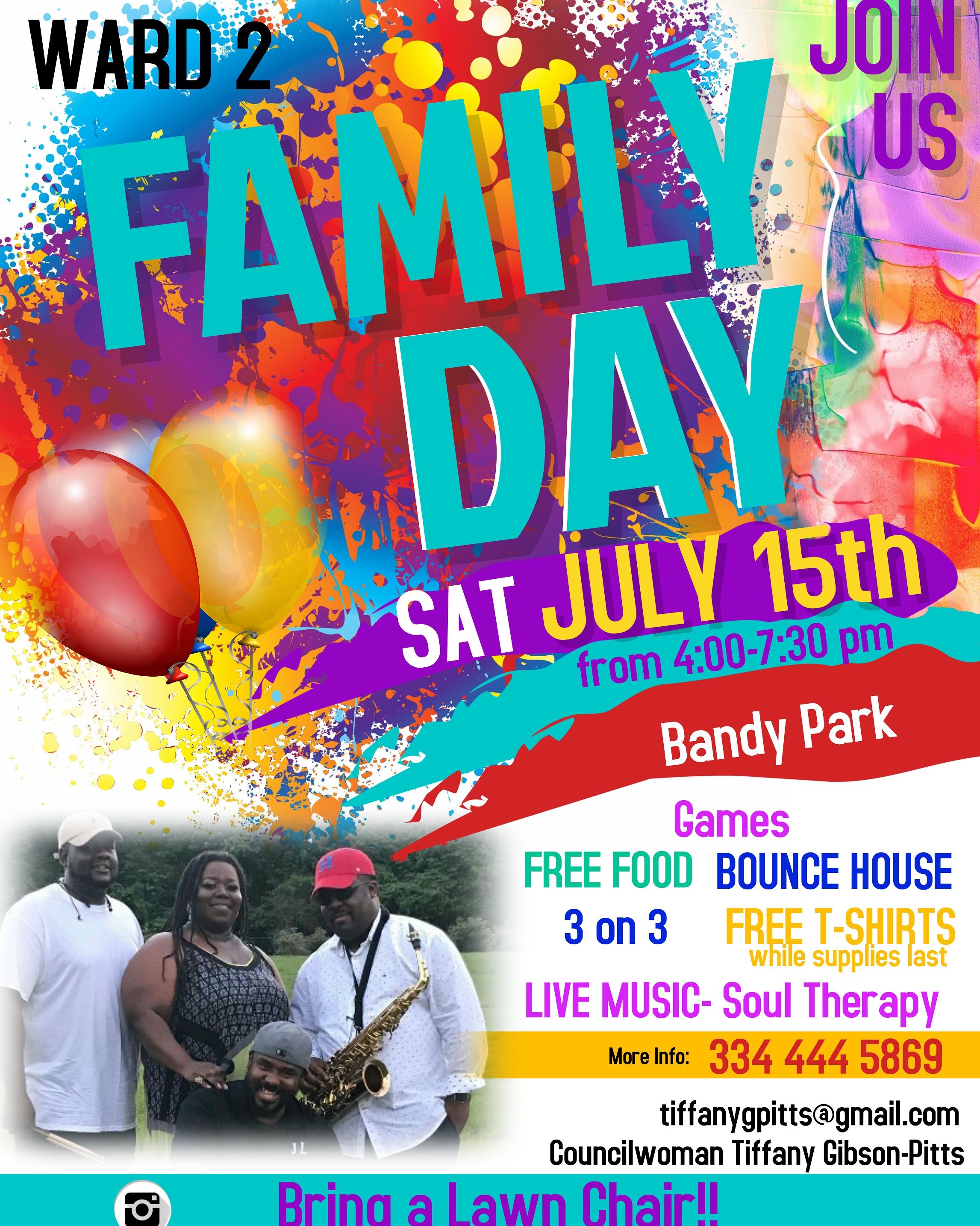 Ward 2 ‘Family Day’ event to be held July 15