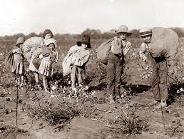 Going to school beat cottonpicking