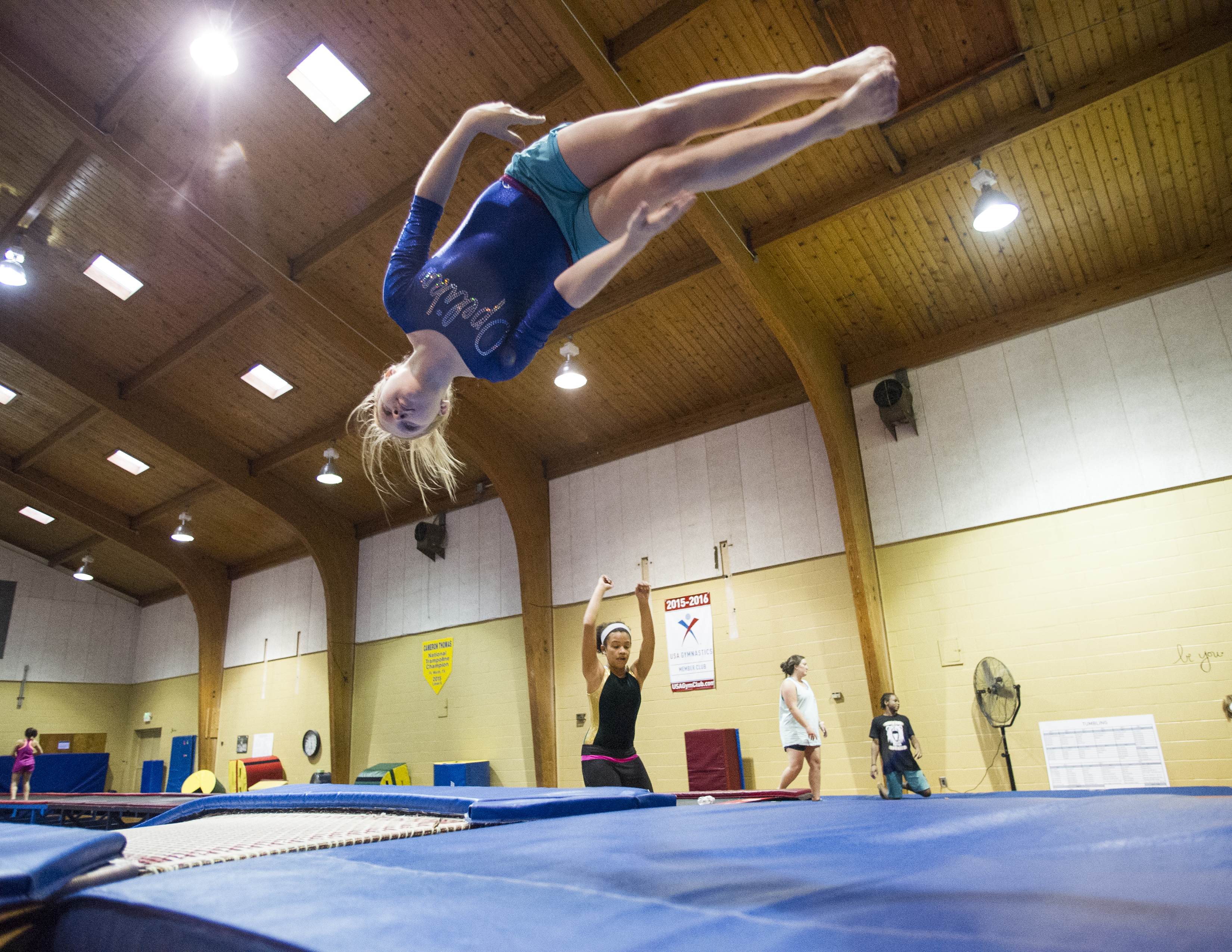 Tumbling program helps athletes reach their competitive goals