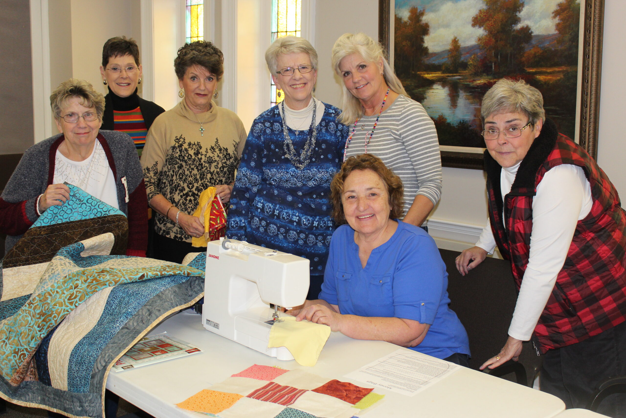 Sewing group saves time for projects by preparing easy recipes