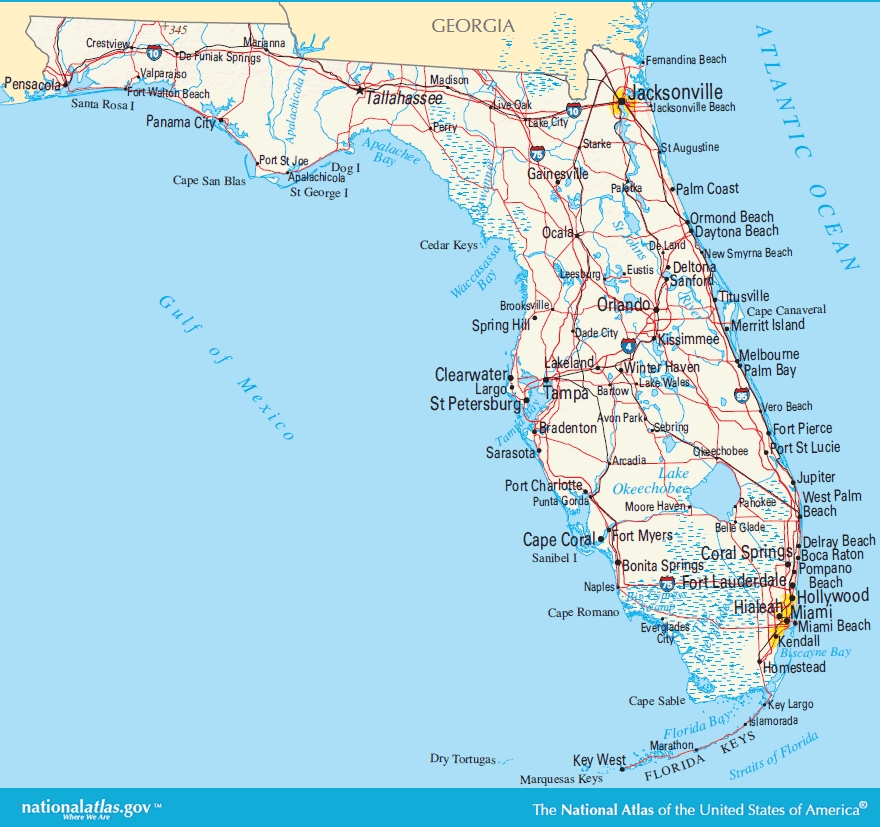 Map Of Florida Panhandle Area Annexing the Panhandle | Opelika Observer