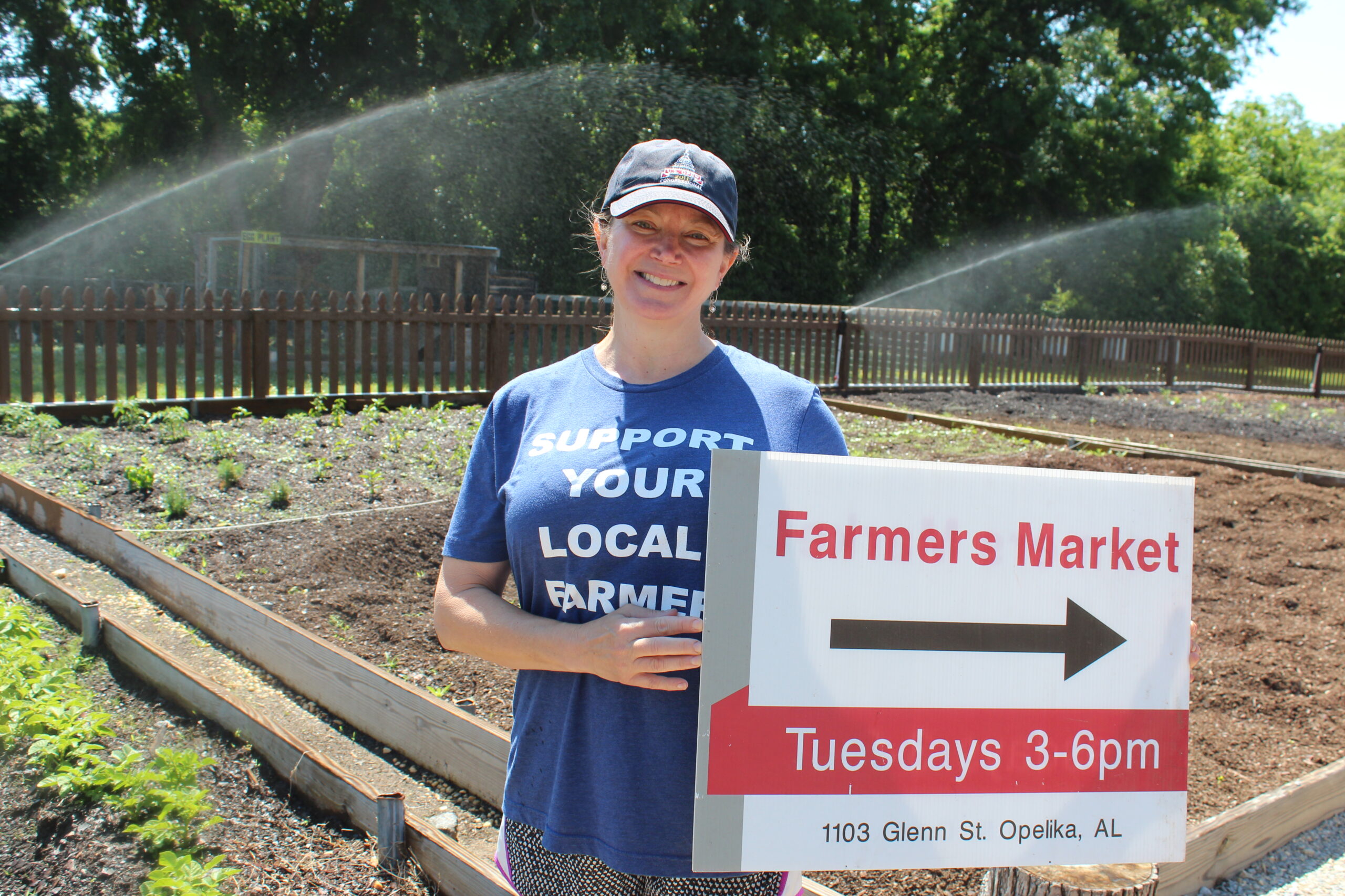 Ogrows Farmers Market features fresh produce, bakery items