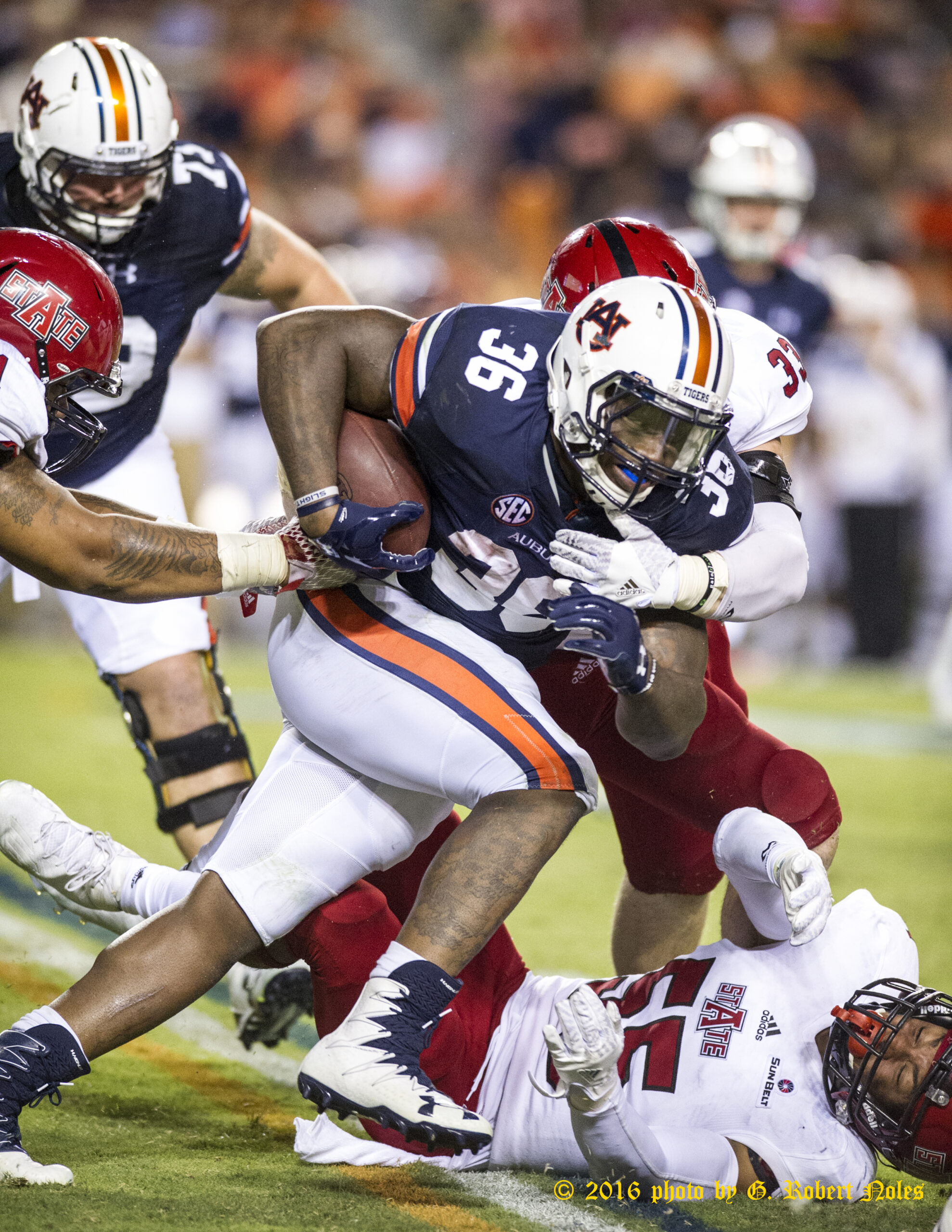 Former Auburn University running back Pettway joins the East Alabama Predators