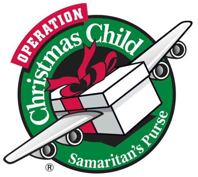 Operation Christmas Child’s ‘National Collection Week’ coming Nov. 12