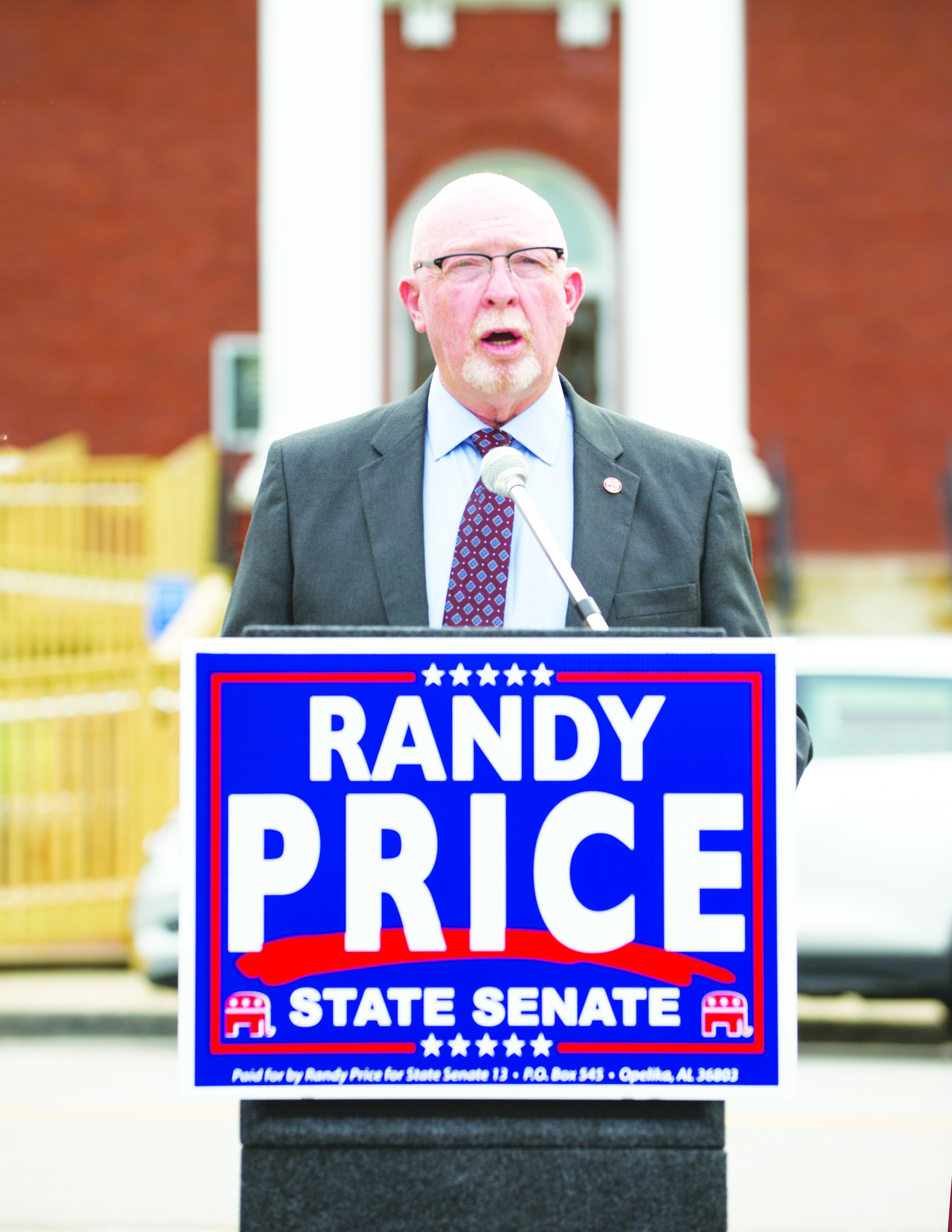 Randy Price named to five Alabama Senate Committees, Including Agriculture, Conservation and Forestry