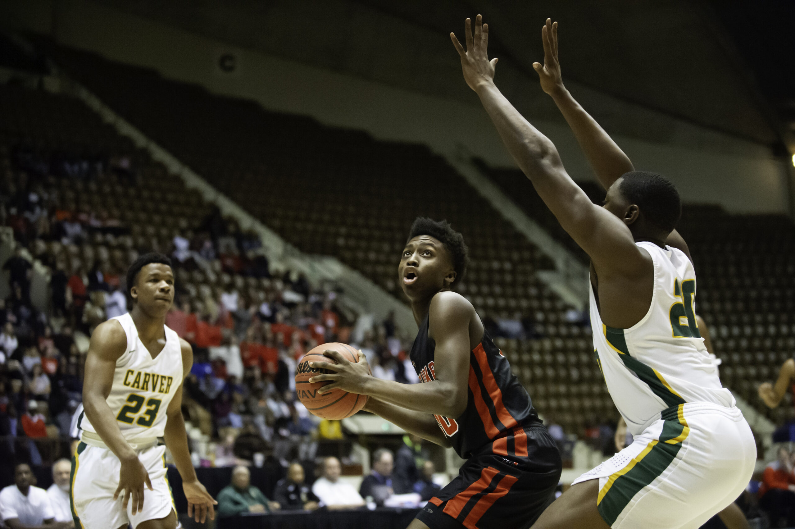 Opelika varsity boys basketball fall to Carver 44-41 last Friday