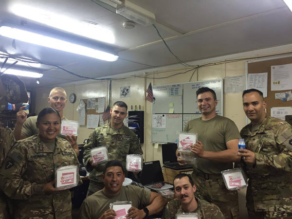 ‘Operation Cookie Care Package’ gives back to American heroes