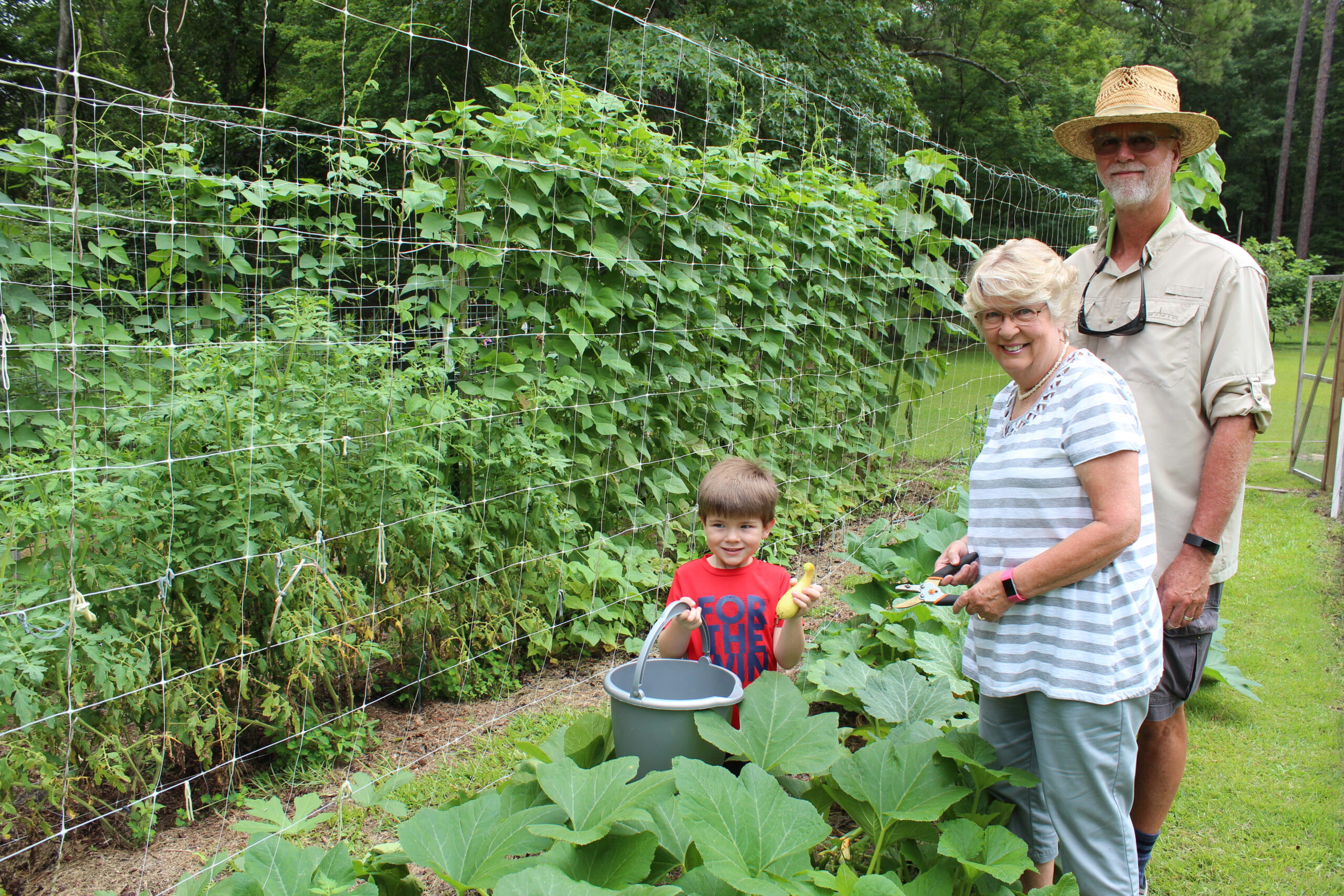 Watts family enjoys gardening for fresh summer vegetables