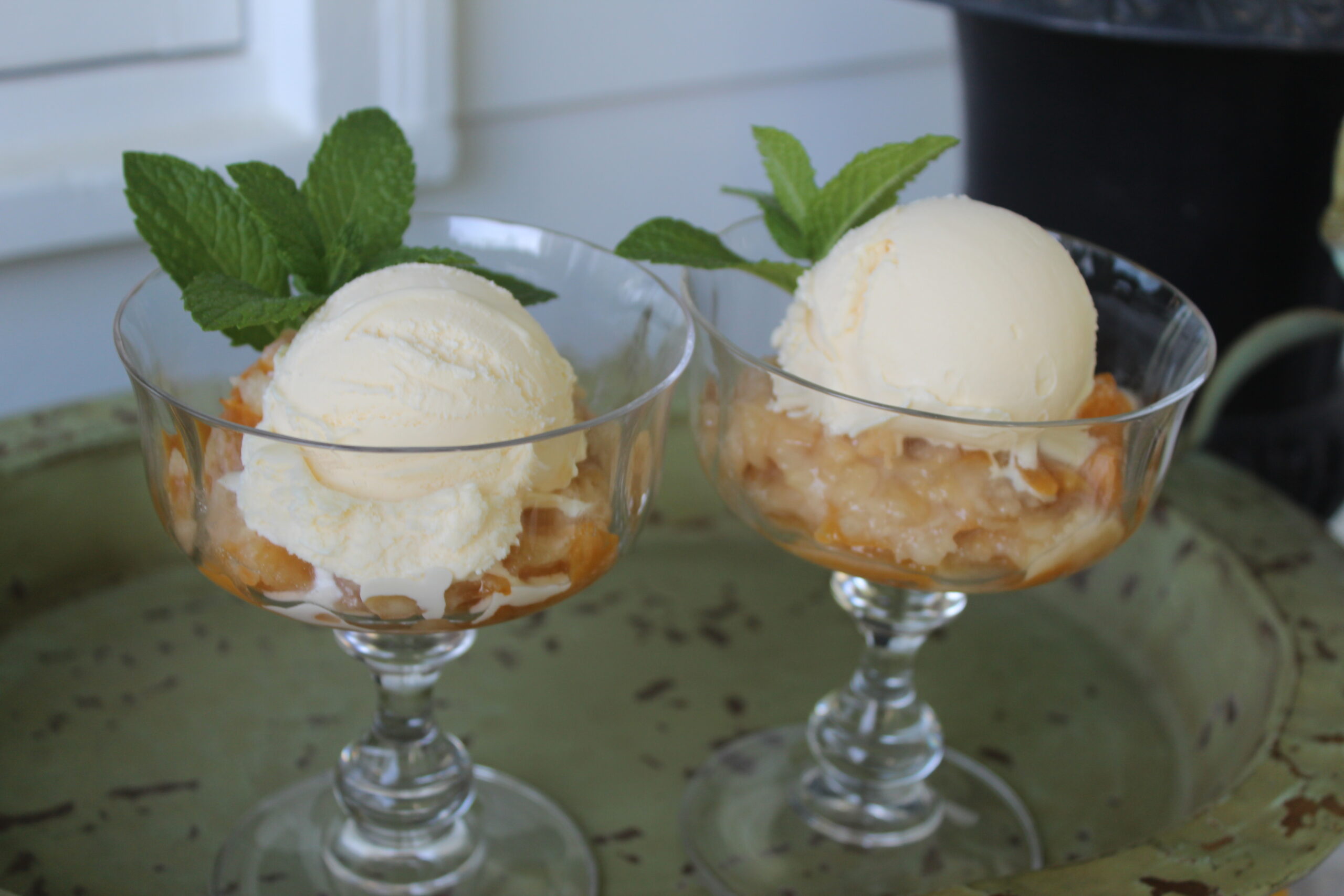 Serve a refreshing ice cream dessert on Labor Day