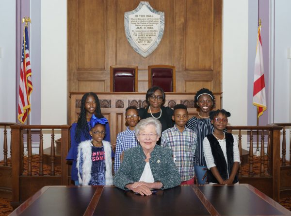Gov. Kay Ivey announces record  number of foster-care adoptions