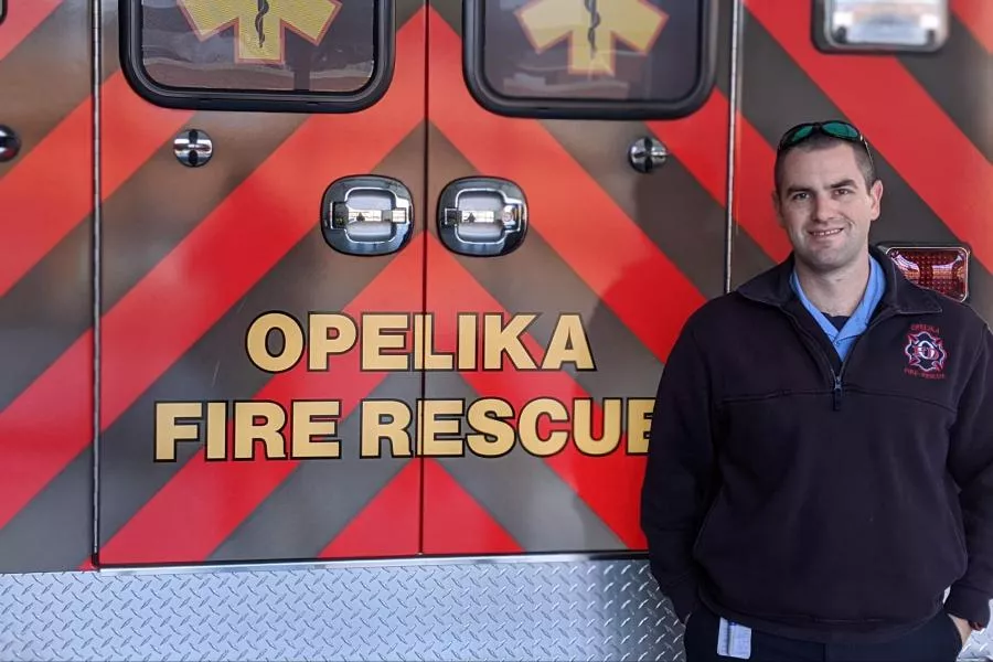 Opelika firefighter to run 42 miles  for charity