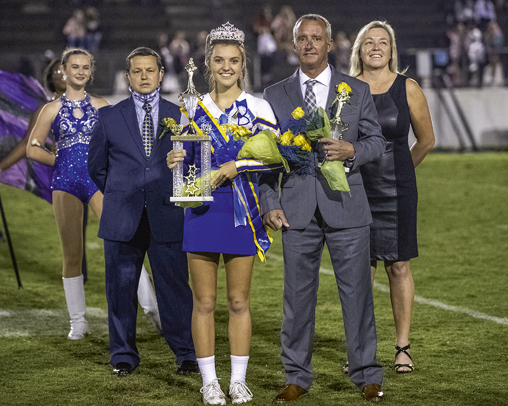 Ansil McDonald crowned BHS Homecoming Queen