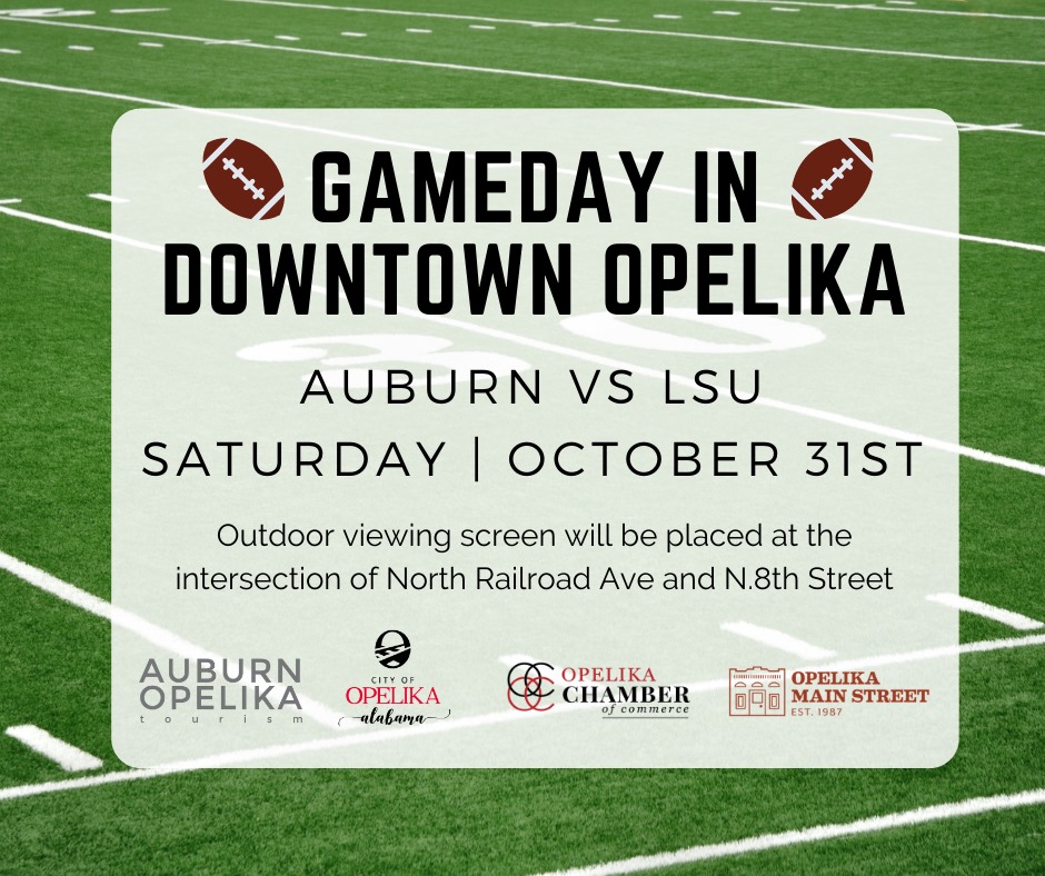Opelika Chamber hosting viewing party downtown