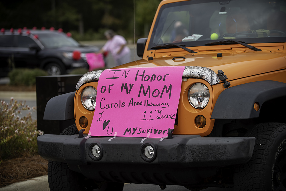 DRIVE UP THINK PINK EVENT HELD SATURDAY