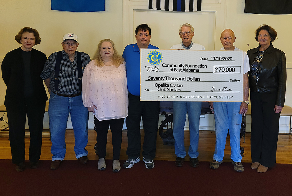 Opelika Civitan Club Creates Scholarship & Flag Project Fund Through the Community Foundation of East Alabama