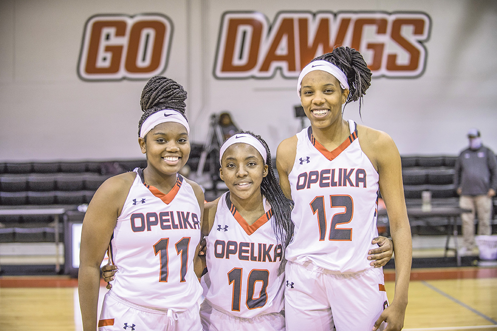 OHS Girls Basketball honors seniors