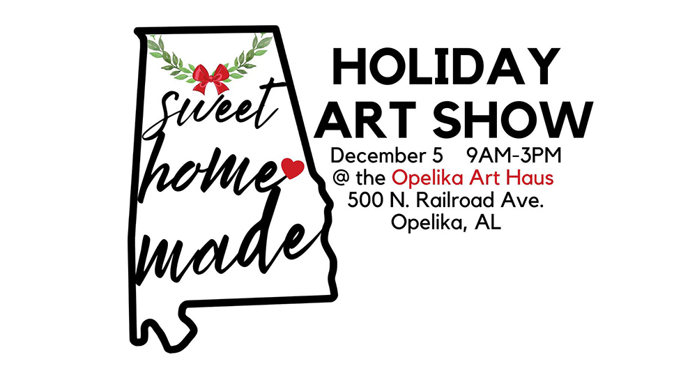 Sweet Homemade Alabama Holiday Art Show