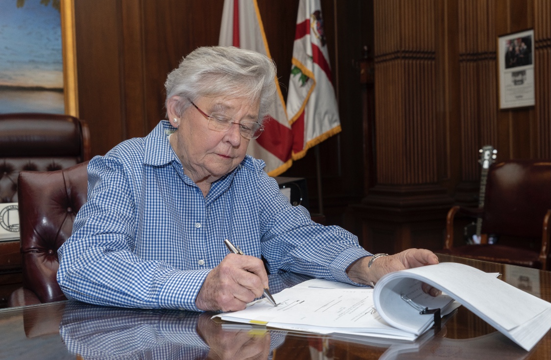 Governor Ivey signs three priority bills into law