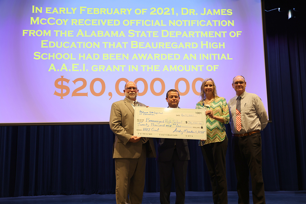Beauregard High School Awarded $20,000