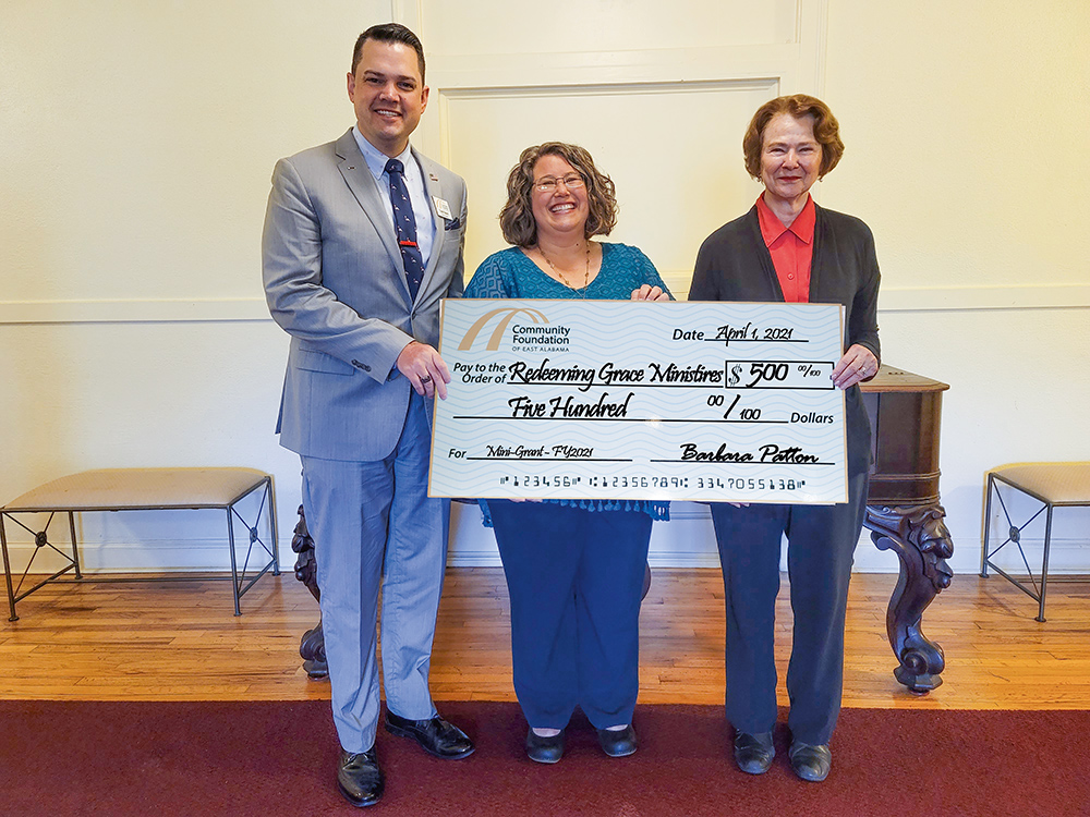Community Foundation of East Alabama Awards Mini-Grants