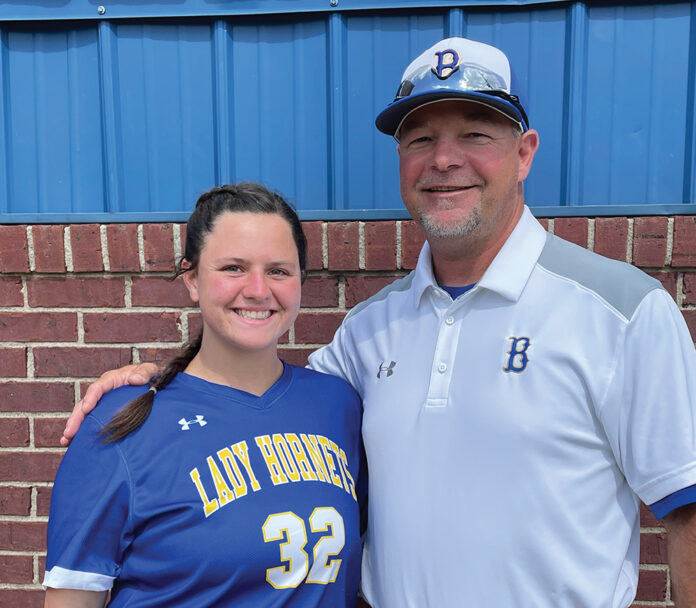 Beauregard softball Kat Henson