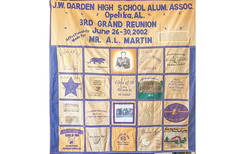 J.W. Darden Alumni Honor A. L. Martin