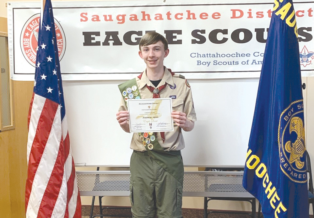 Opelika Senior Earns Eagle Scout Honor