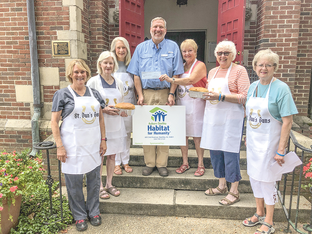 St. Dun’s Buns Donate ‘Dough’ to Habitat