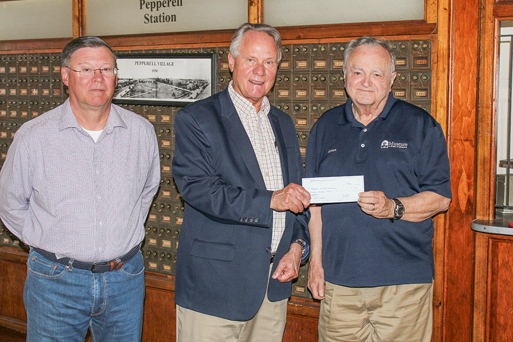 Museum of East Alabama Receives Donation From Opelika Rotary Club Foundation