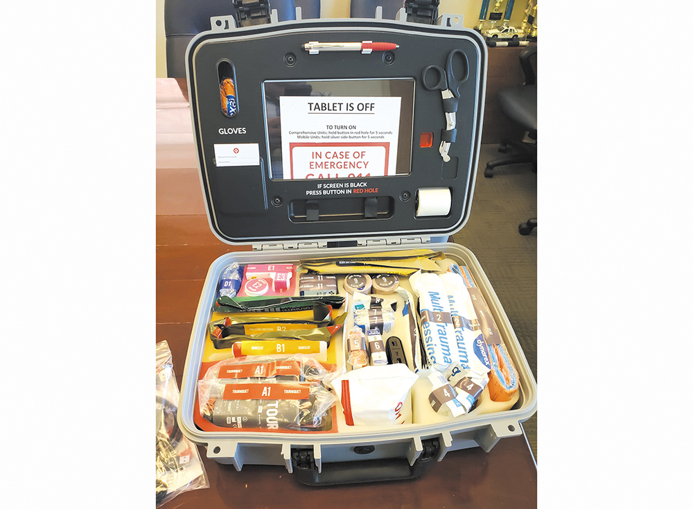 High Tech Medical Kits Issued to Sheriff’s SROs