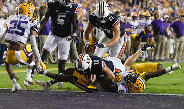 Football: Auburn vs Louisiana State University