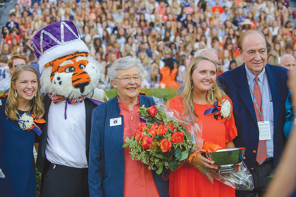 Auburn University Crowns Homecoming Queen; Gov. Kay Ivey Attends