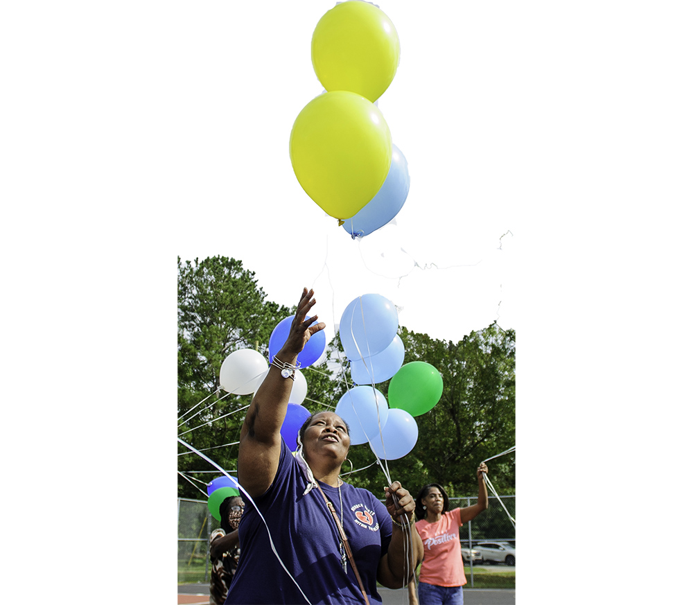 Balloon Release For Double Homicide Victims