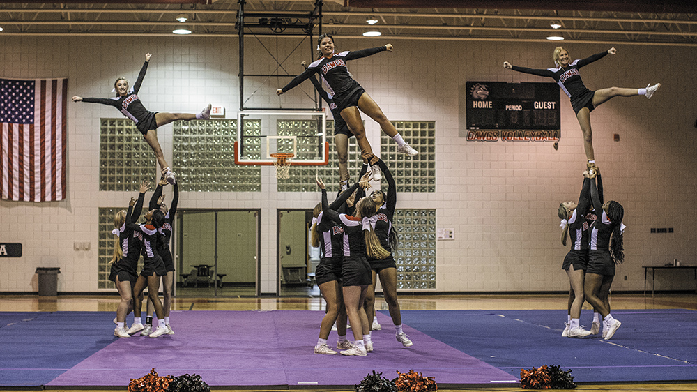 OHS Cheer Showcases its Skills