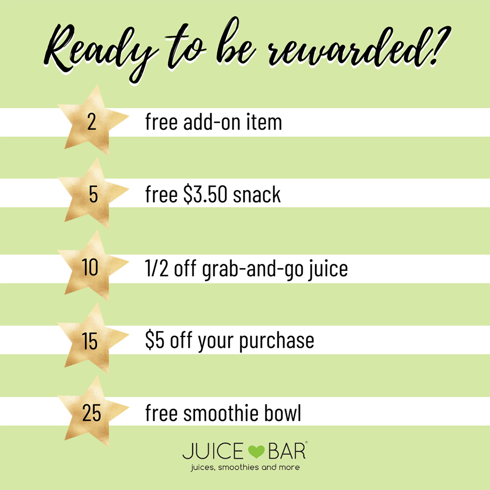 I Love Juice Bar Launches New And Improved Rewards Program
