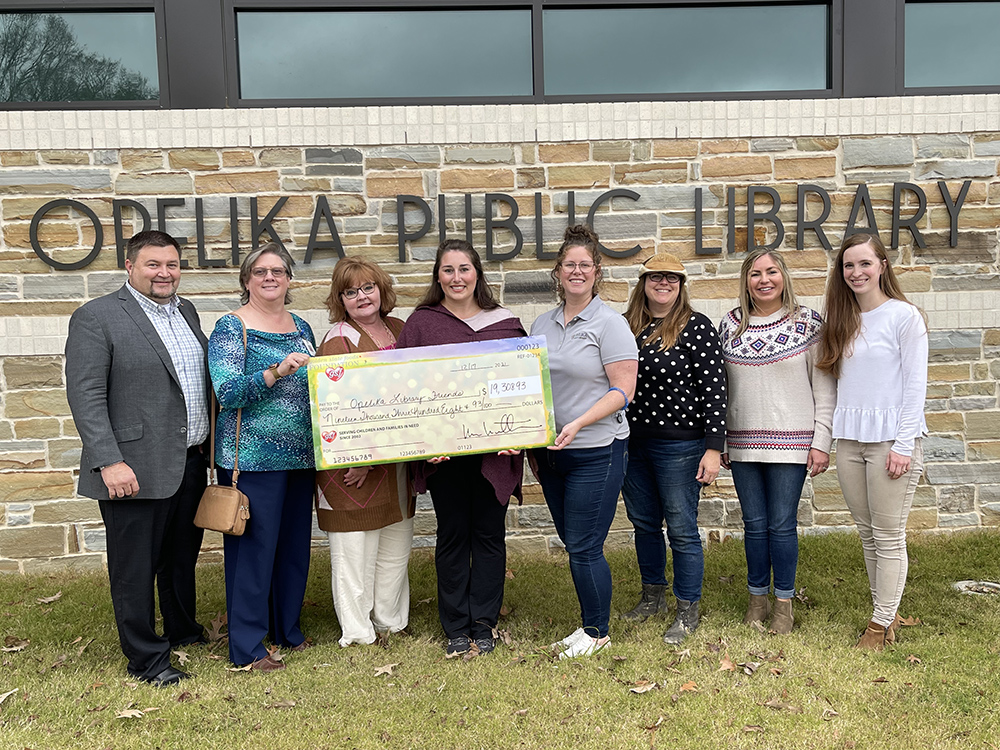 Opelika Public Library Accepts Grant from GSF Foundation