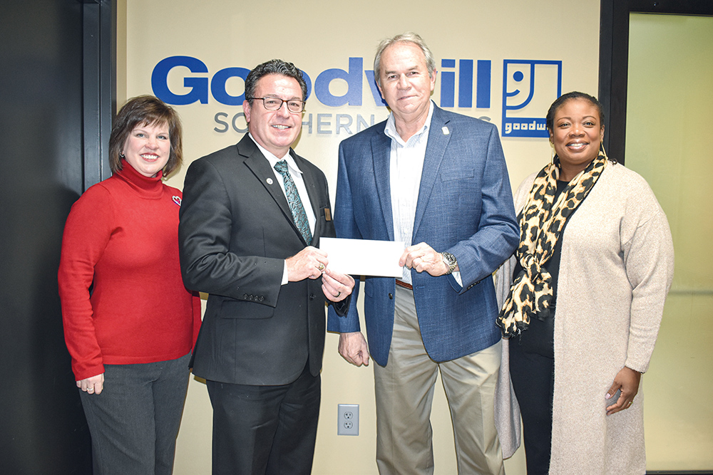 SUSCC Foundation Receives Gift From Goodwill