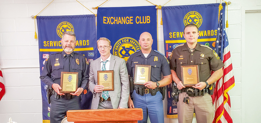 Opelika Exchange Club Honors Local Law Enforcement Officers