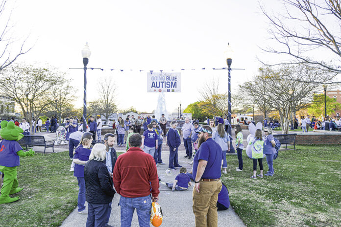 Going Blue For Autism