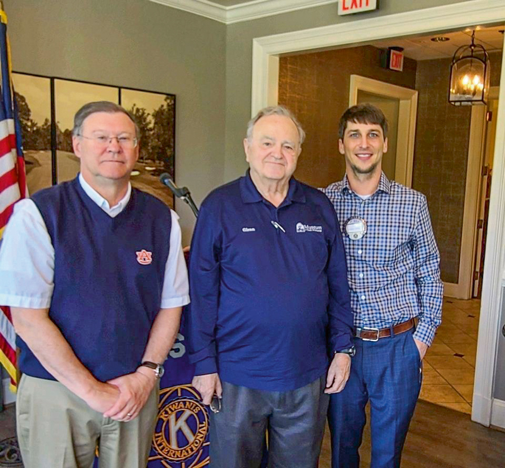 Kiwanis Learns About Museum of East Alabama