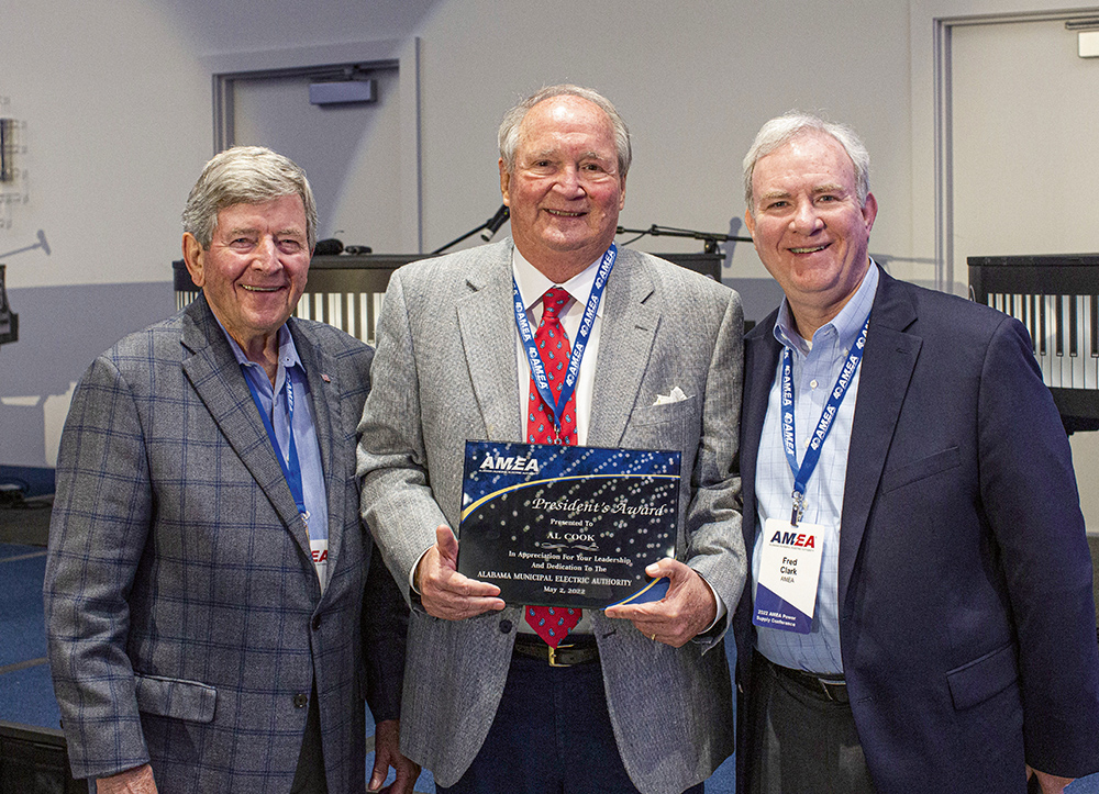 Cook honored with 2022 AMEA President’s Award