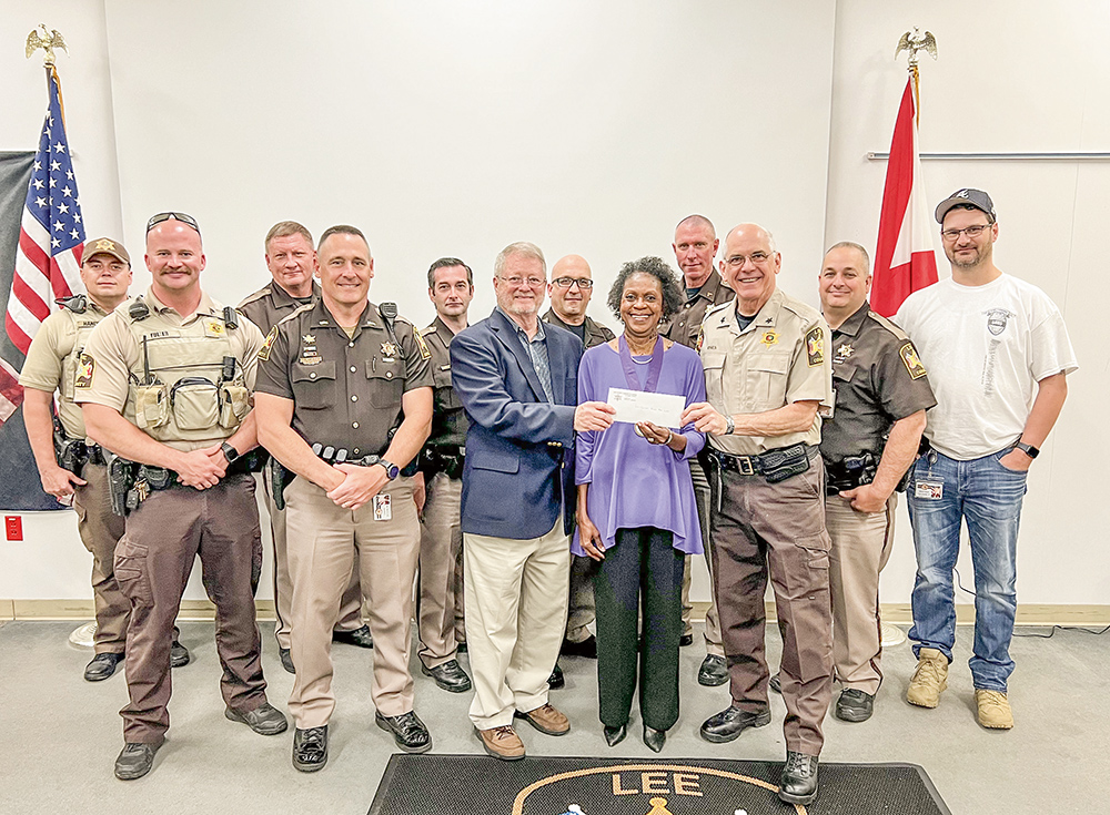 Lee County Sheriff’s Office Deputies Raise Over $3,500 for Lee County Relay for Life