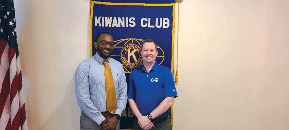 President of The Curtis House Visits Opelika Kiwanis Club