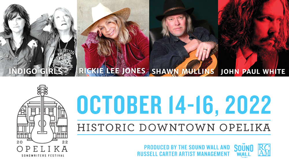 Opelika Songwriters Festival Announces Fall Lineup