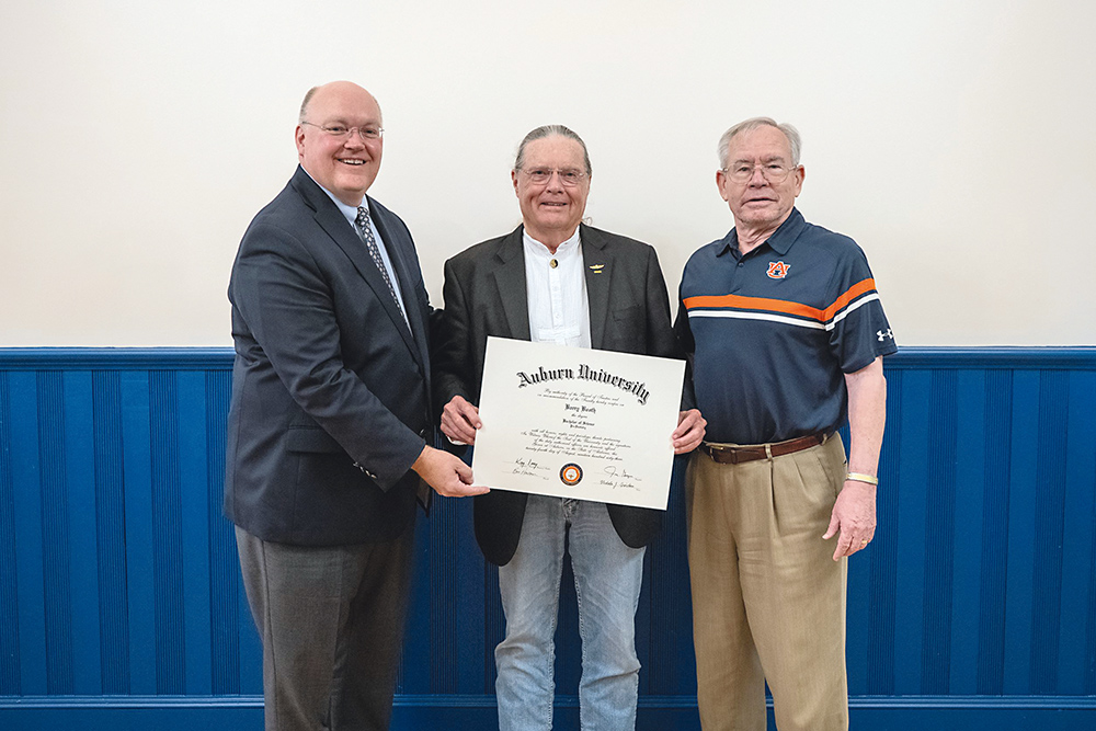 Living the Creed: Dr. Barry Booth’s Lifetime of Service Commemorated with Auburn Surprise